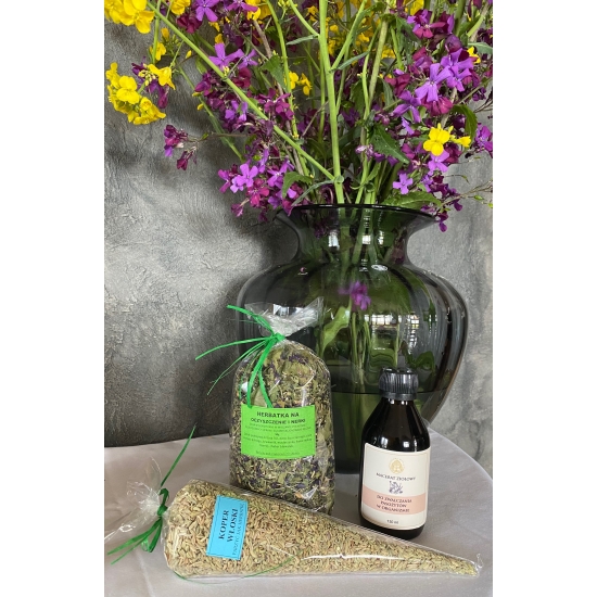 Kuracja na pasożyty dla 2 dorosłych i małego dziecka -zestaw